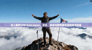 深入解析VPN Gate Japan，安全、自由与网络匿名性的技术桥梁