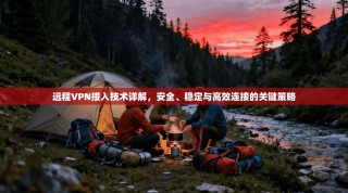 远程VPN接入技术详解，安全、稳定与高效连接的关键策略