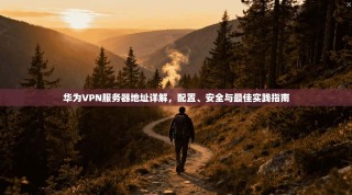 华为VPN服务器地址详解，配置、安全与最佳实践指南
