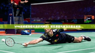 VPN连接成功却无法访问网络？常见原因与解决方案全解析