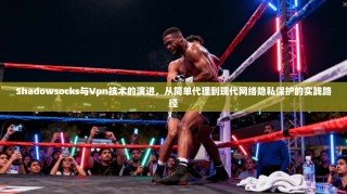 Shadowsocks与Vpn技术的演进，从简单代理到现代网络隐私保护的实践路径