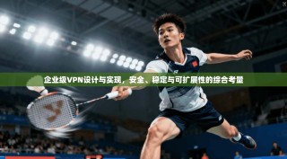 企业级VPN设计与实现，安全、稳定与可扩展性的综合考量