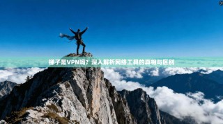 梯子是VPN吗？深入解析网络工具的真相与区别
