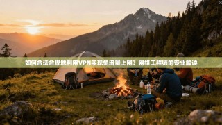 如何合法合规地利用VPN实现免流量上网？网络工程师的专业解读