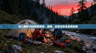 深入解析VPN在线服务，原理、优势与安全使用指南