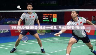 苹果手机如何正确配置和连接VPN设置，网络工程师的详细指南