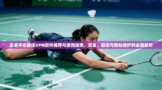 安卓平台最佳VPN软件推荐与使用指南，安全、稳定与隐私保护的全面解析