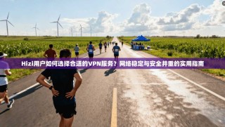 Hizi用户如何选择合适的VPN服务？网络稳定与安全并重的实用指南