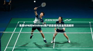 免费VPN对Windows用户的影响与安全风险解析