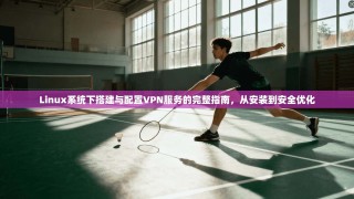 Linux系统下搭建与配置VPN服务的完整指南，从安装到安全优化
