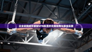 企业级网络中添加VPN配置的完整指南与最佳实践