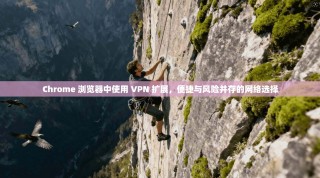 Chrome 浏览器中使用 VPN 扩展，便捷与风险并存的网络选择