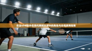 合法VPN软件在现代网络环境中的角色与合规使用指南