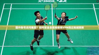 国外账号访问难题？如何安全合规地使用VPN绕过地域限制