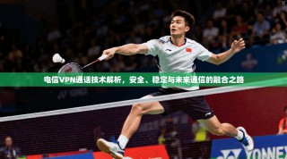 电信VPN通话技术解析，安全、稳定与未来通信的融合之路