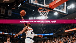 允许来自OpenVPN子网的流量进入内网