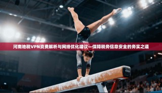 河南地税VPN资费解析与网络优化建议—保障税务信息安全的务实之道