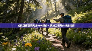如何正确取消风速VPN服务？网络工程师的详细指南