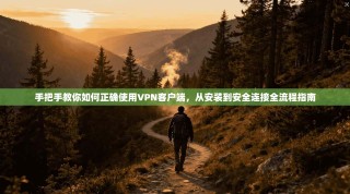 手把手教你如何正确使用VPN客户端，从安装到安全连接全流程指南