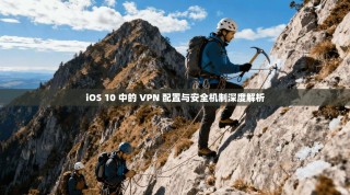iOS 10 中的 VPN 配置与安全机制深度解析