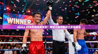 Aloha VPN无线连接失败？网络工程师教你三步排查法