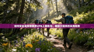 如何安全高效地使用VPN上网账号，网络工程师的实用指南