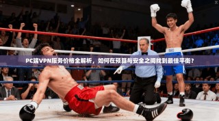 PC端VPN服务价格全解析，如何在预算与安全之间找到最佳平衡？