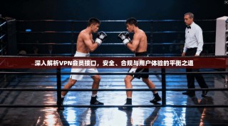 深入解析VPN会员接口，安全、合规与用户体验的平衡之道