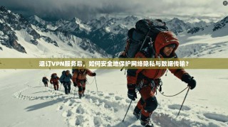 退订VPN服务后，如何安全地保护网络隐私与数据传输？