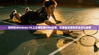 如何在Windows PC上正确配置VPN连接，从基础设置到安全优化指南
