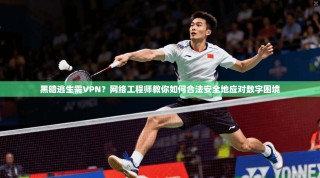 黑暗逃生需VPN？网络工程师教你如何合法安全地应对数字困境
