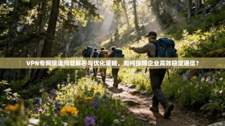VPN专网限速问题解析与优化策略，如何保障企业高效稳定通信？