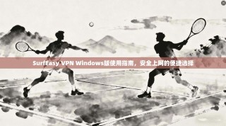 SurfEasy VPN Windows版使用指南，安全上网的便捷选择
