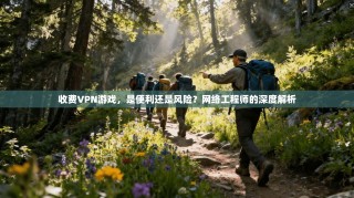 收费VPN游戏，是便利还是风险？网络工程师的深度解析