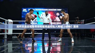 如何合法合规地寻找和使用虚拟私人网络（VPN）服务