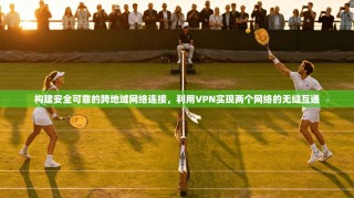 构建安全可靠的跨地域网络连接，利用VPN实现两个网络的无缝互通