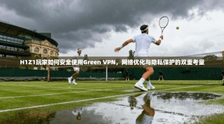 H1Z1玩家如何安全使用Green VPN，网络优化与隐私保护的双重考量