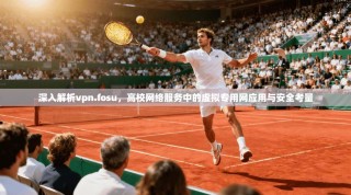 深入解析vpn.fosu，高校网络服务中的虚拟专用网应用与安全考量