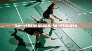 领航VPN客服服务体验深度评测，专业与效率的双重考验