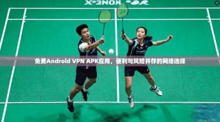 免费Android VPN APK应用，便利与风险并存的网络选择