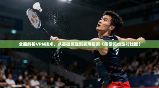 全面解析VPN技术，从基础原理到实用指南（附常见类型对比图）