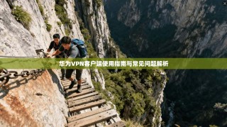 华为VPN客户端使用指南与常见问题解析