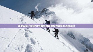 苹果设备上使用VPN服务的收费模式解析与选择建议