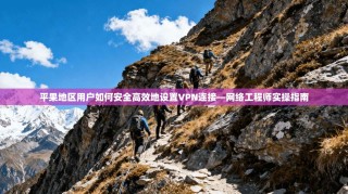 平果地区用户如何安全高效地设置VPN连接—网络工程师实操指南