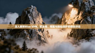 深入解析Blue VPN，安全性、性能与隐私保护的综合评估