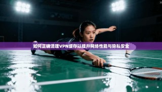如何正确清理VPN缓存以提升网络性能与隐私安全