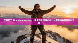 在搬瓦工（Bandwagon Host）服务器上搭建VPN，从零开始的网络自由之路