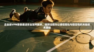 企业级VPN语音通话安全架构解析，保障远程办公通信隐私与稳定性的关键技术路径