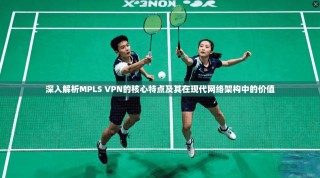 深入解析MPLS VPN的核心特点及其在现代网络架构中的价值