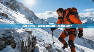 高梯子VPN，网络自由的利器还是潜在风险？
